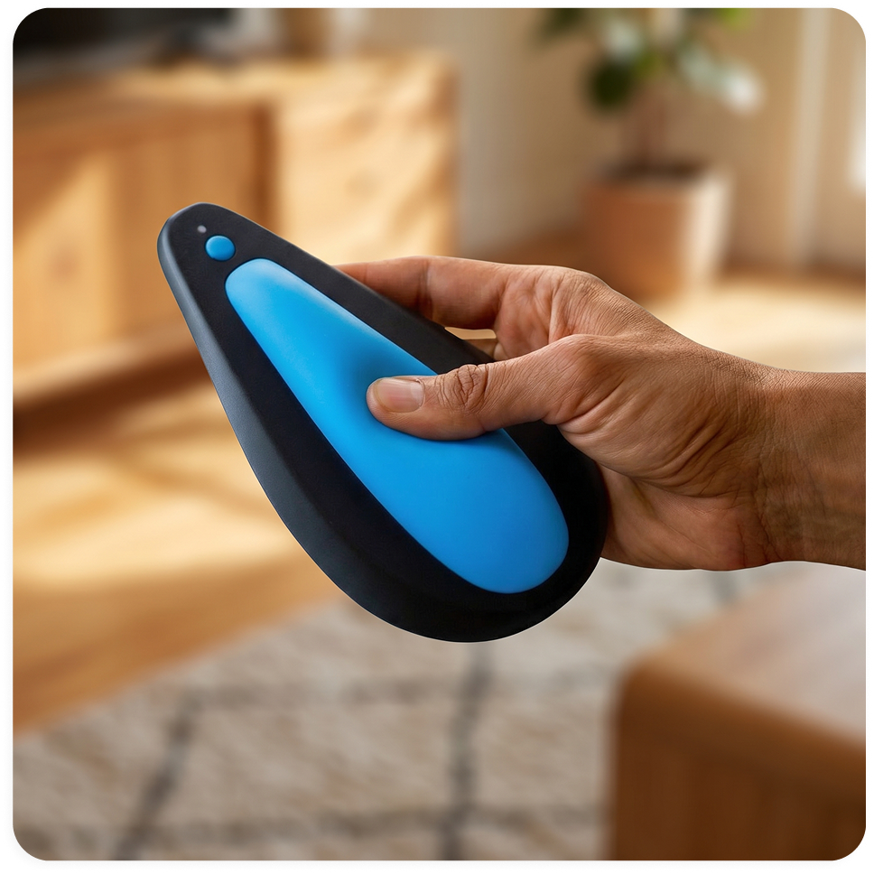 kGoal Boost for Men held in a home setting