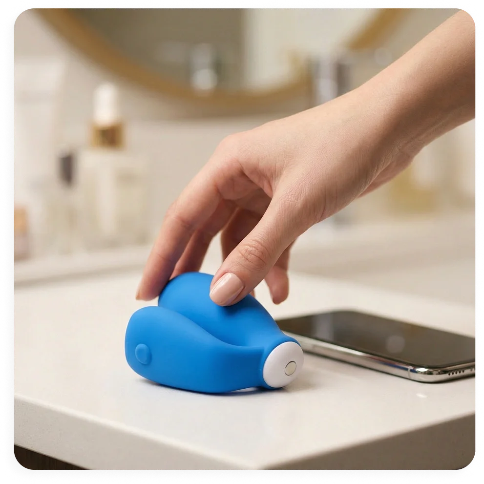 kGoal Classic on a bathroom counter with phone